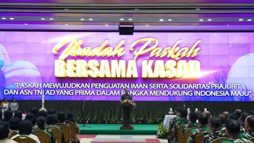 Kasad: Indonesia Maju Hanya Bisa Dicapai dengan Persatuan