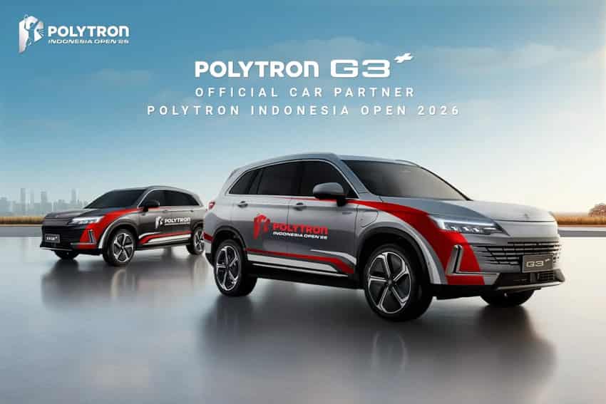 Polytron Resmi menjadi Official Car Partner di Polytron Indonesia Open 2026