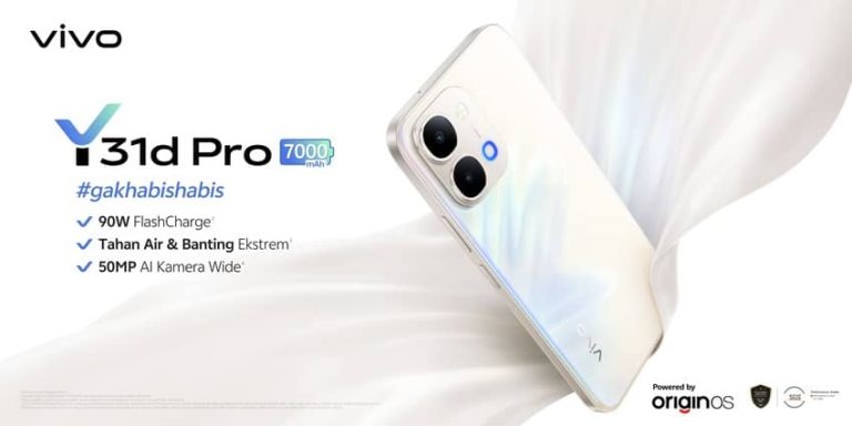 vivo Y31d Pro Segera Hadir! Smartphone Andal di Kelasnya dengan Desain Berkelas, Baterai #GakHabisHabis 7000mAh, dan 90W FlashCharge Untuk Dukung Mobilitas Generasi Non-Stop Tanpa Jeda