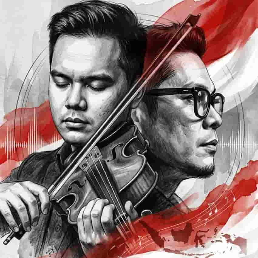 Adrian Martadinata & Giovani Biga Rilis "Jayalah Indonesiaku", Karya Penuh Semangat Sebagai Penghormatan Terhadap W.R. Supratman.
