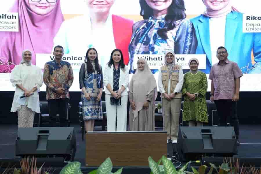 United Tractors Perkuat Peran Perempuan melalui Edukasi dan Kesiapsiagaan Bencana