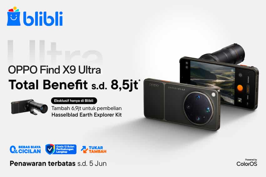 OPPO Find X9s & X9 Ultra Resmi Meluncur! Serbu Total Keuntungan hingga Rp8,5 Juta Hanya di Blibli