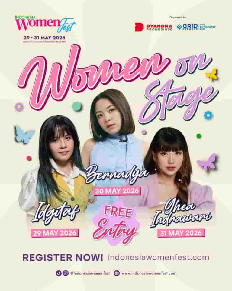 Indonesia Women Fest 2026 Siap Digelar 29–31 Mei di ICE BSD, Suguhkan Inspirasi, Promo Hadiah Menarik, dan Panggung Musik Gratis!