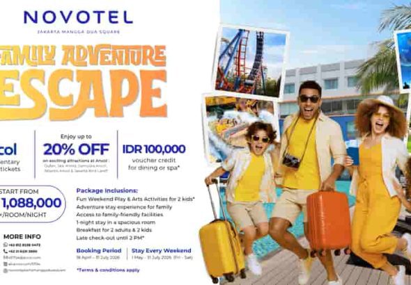 Kebersamaan dengan Keluarga Diakhir Pekan dengan Family Adventure Escape di Novotel Jakarta Mangga Dua Square