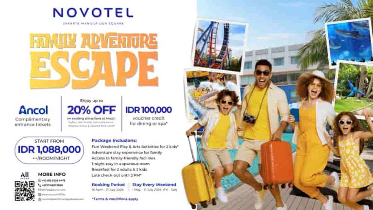 Kebersamaan dengan Keluarga Diakhir Pekan dengan Family Adventure Escape di Novotel Jakarta Mangga Dua Square
