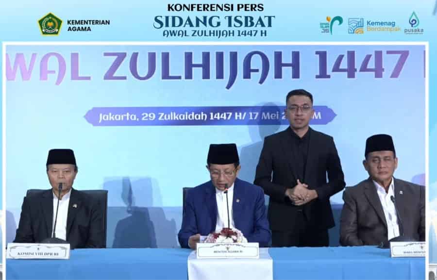 Hasil Sidang Isbat: Hari Raya Idul Adha 1447 H Jatuh pada 27 Mei 2026