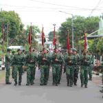 Acara Tradisi Penyambutan Warga Baru Yonif 515 UTY/9/2 Kostrad