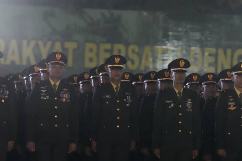 Dibawah Guyuran Hujan, Kasad Lantik 1.202 Perwira Remaja Diktukpa TNI AD Gelombang I TA 2026
