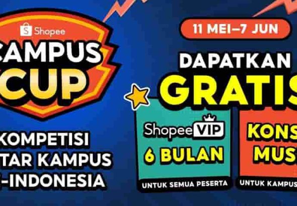 Ini Waktunya Ikuti Shopee Campus Cup: Jadikan Kampus Kamu yang Terbaik & Menangkan Konser Musik Gratis!