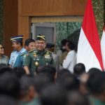 Kasad Hadiri Taklimat Presiden RI kepada 1.095 Pasis TNI-Polri di Seskoad