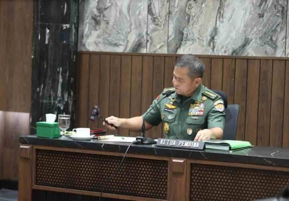 Kasad Pimpin Rapat Tahunan Tutup Buku 2025 Yayasan Dhekarta