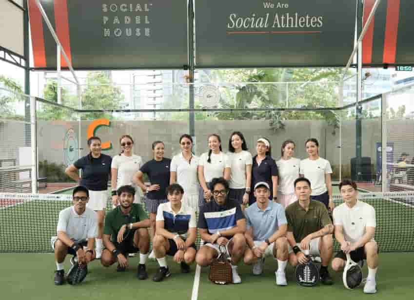Lacoste Bawa DNA Tenis ke Padel, Fashion & Sport Menyatu di Social Padel House
