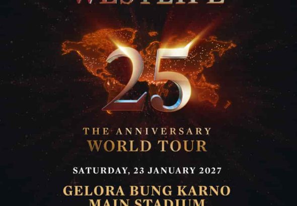 Folagopro & Sound Rhythm Umumkan Westlife 25: The Anniversary World Tour - Sabtu, 23 Januari 2027 di Stadion Utama Gelora Bung Karno, Senayan
