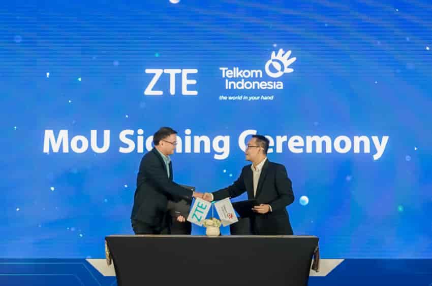 ZTE & Telkom Indonesia Teken MoU Strategis untuk Mempercepat Pengembangan Solusi dan Infrastruktur Digital