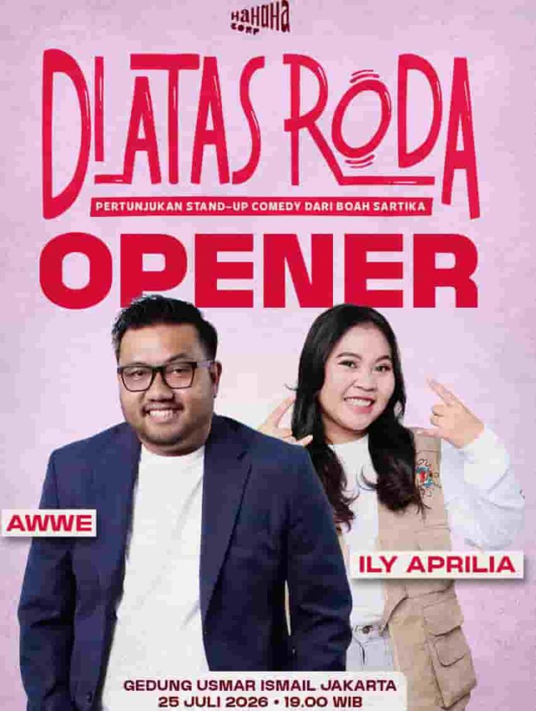 Roda Kehidupan Berputar Gak Sesuai Ekspektasi, Ketawain Aja Di Stand-Up Comedy Show “Di Atas Roda”, Persembahan Boah Sartika!