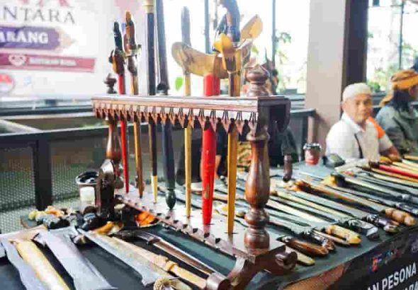 Ratusan Pusaka Nusantara Dipamerkan di Bogor, Golok Didorong Menuju Pengakuan UNESCO