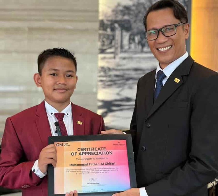 GM For A Day 2026 Hadir Kembali, Anak-Anak Ambil Alih Operasional Hotel Sehari