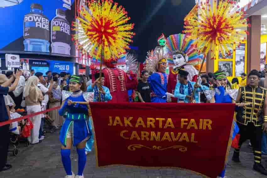 Parade Karnaval Jakarta Fair 2026 Hadir di Pekan Raya Jakarta Fair 2026