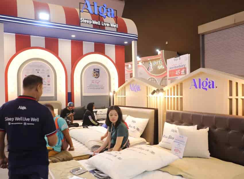 Berbagai Produk Kasur Ditawarkan dengan Promo Besar-besaran di Jakarta Fair Kemayoran (JFK) 2026