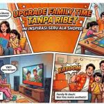 Bikin Momen Kumpul Keluarga di Rumah Makin Seru dengan Inspirasi Kegiatan ala Shopee