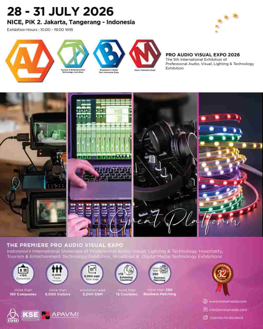 Tren Audio Visual & Lighting Terbaru Hanya di PRO AVL EXPO 2026!