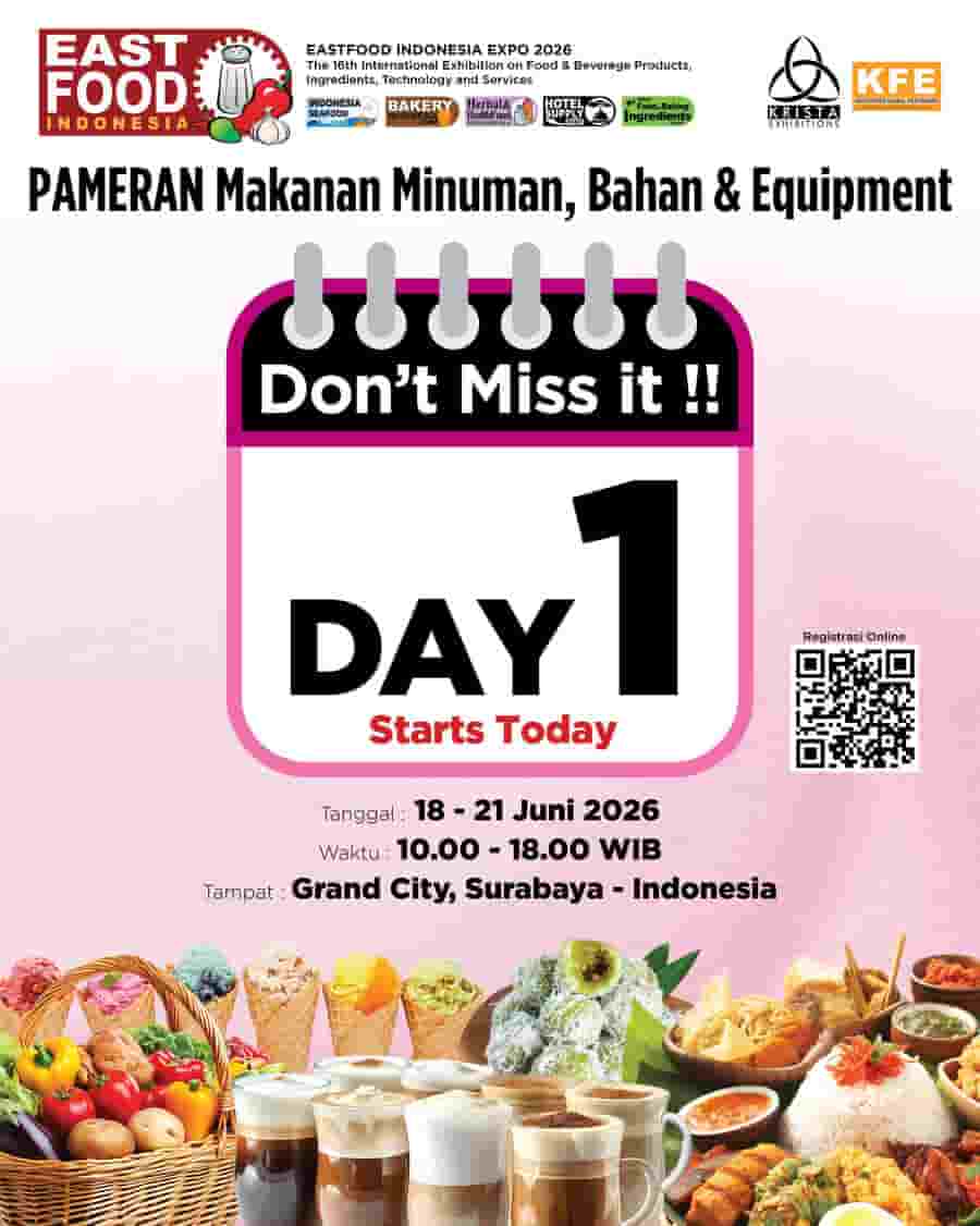 DAY 1 OF EASTFOOD Indonesia Expo 2026 - The BIGGEST F&B Expo in East Java!