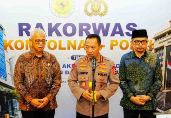 Kapolri Jenderal Listyo Sigit Prabowo : Kompolnas Merupakan Mitra Strategis Polri