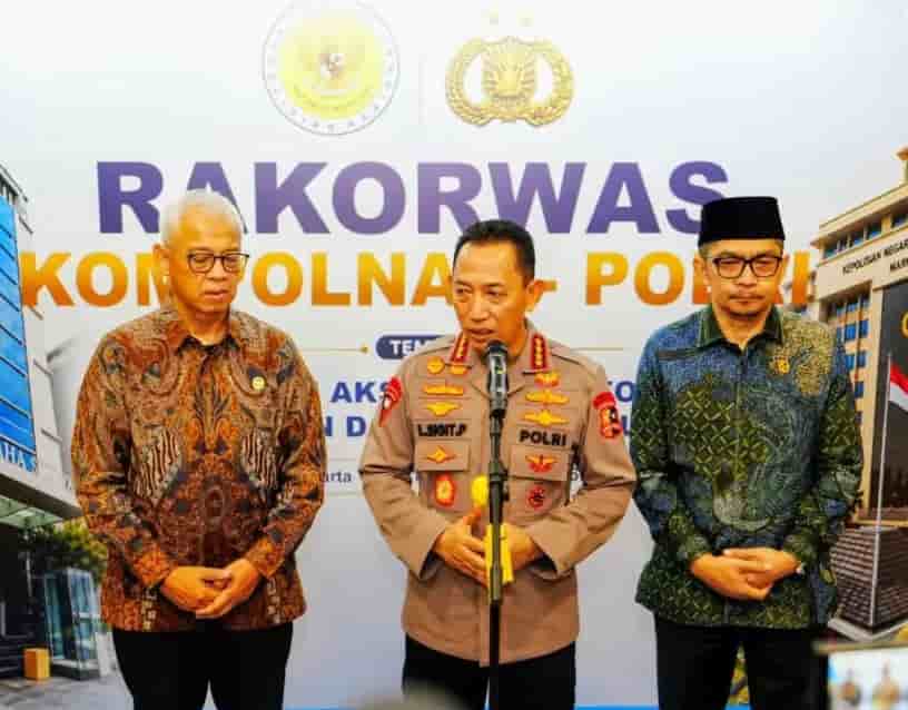 Kapolri Jenderal Listyo Sigit Prabowo : Kompolnas Merupakan Mitra Strategis Polri
