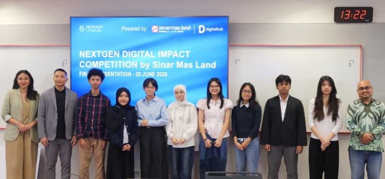 Monash University, Indonesia dan Sinar Mas Land Perkuat Talenta Digital Muda Melalui NextGen Digital Impact Competition