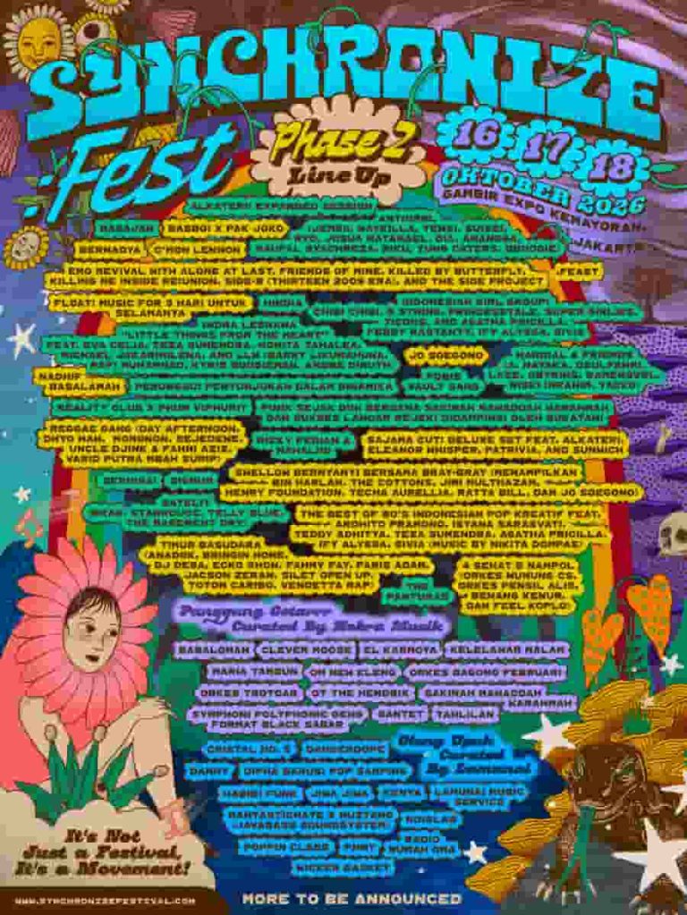 Synchronize Fest 2026 Umumkan Puluhan Nama Penampil di Fase Ke 2