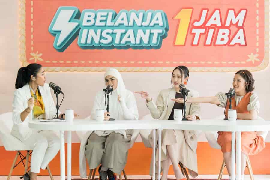 Bahas Gaya Hidup 'Sat-Set', Shopee Belanja Instant 1 Jam Tiba Jadi Solusi Praktis ala SIVIA, Agatha Pricilla & Ify Alyssa