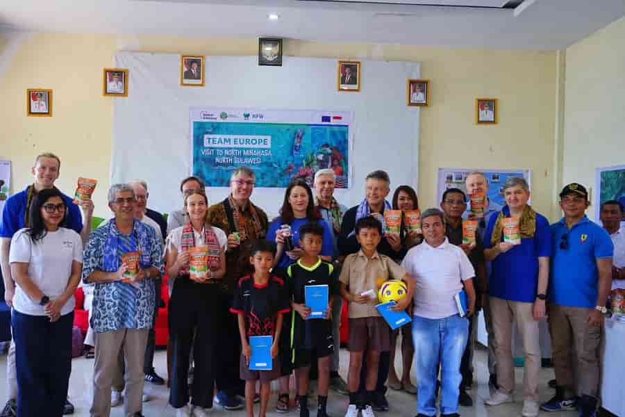 European Delegation Visits North Minahasa to Strengthen Partnership on Marine Biodiversity Conservation and the Sustainable Blue Economy