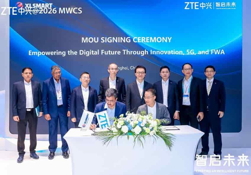 ZTE & XLSMART Perdalam Kolaborasi Strategis untuk Mengembangkan 5G dan FWA Berbasis AI di Indonesia