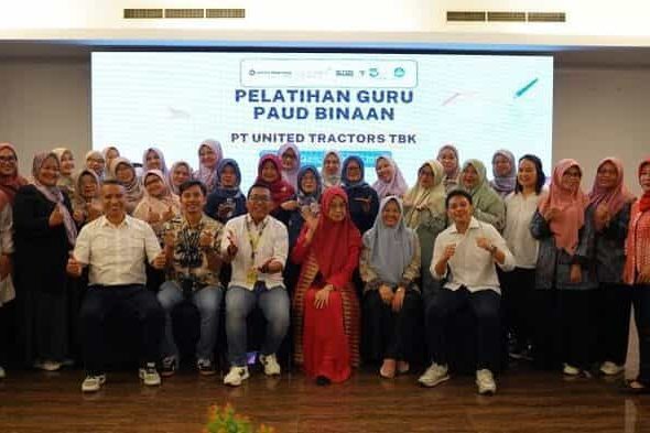 United Tractors Tingkatkan Kompetensi Guru PAUD Binaan melalui Program Pelatihan Pendidikan Anak Usia Dini