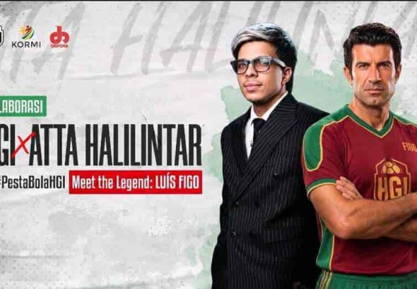 Atta Halilintar & HGI Berkolaborasi Hadirkan Luís Figo ke Indonesia, Siap Meriahkan Pesta Bola 2026