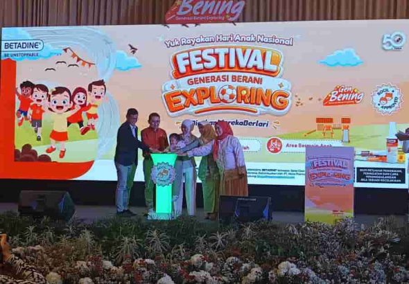 Betadine Peringati Hari Anak Nasional Bersama Dua Kementerian Lewat Gerakan #BiarkanMerekaBerlari