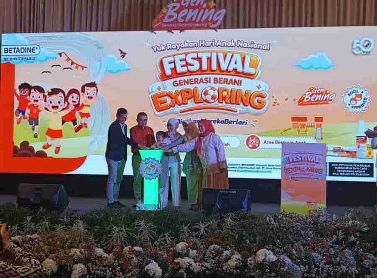 Betadine Peringati Hari Anak Nasional Bersama Dua Kementerian Lewat Gerakan #BiarkanMerekaBerlari