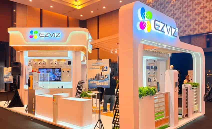 EZVIZ Hadirkan Konsep Seamless Living & Smarter Protection, Ajak Pengunjung Rasakan Pengalaman #SmartEZtCombo di Indo Build Tech 2026