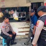 Pererat Kedekatan Polisi & Masyarakat Patroli Dialogis Sat Samapta Polres Metro Jakbar Sambangi Warung Warga