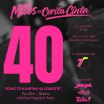 "40 Pelari, 4K, dan 40 Cerita Cinta Menuju Konser Kahitna 40 Tahun" di acara CFD Miles of Cerita Cinta
