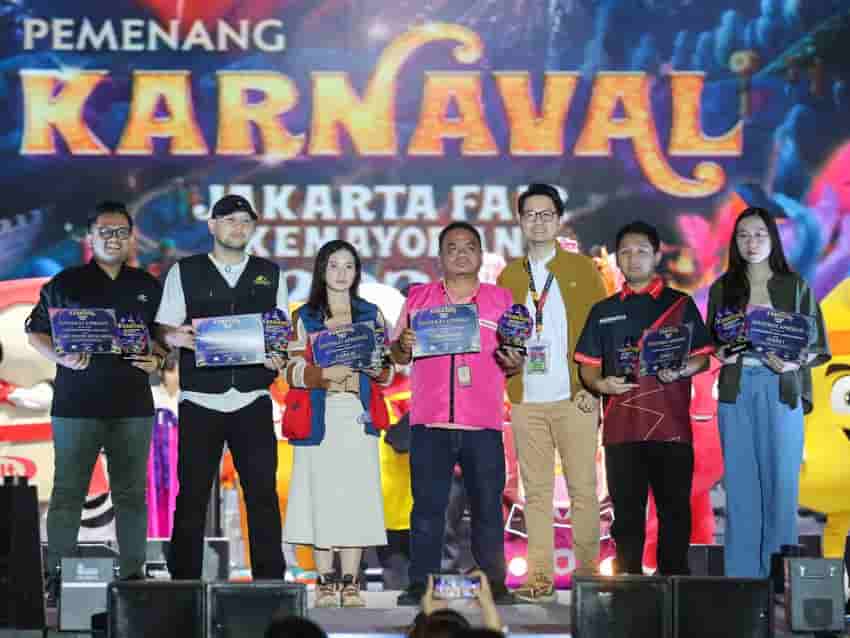 Parade Karnaval Jakarta Fair 2026 Berlangsung Meriah, Ini Daftar Para Pemenangnya