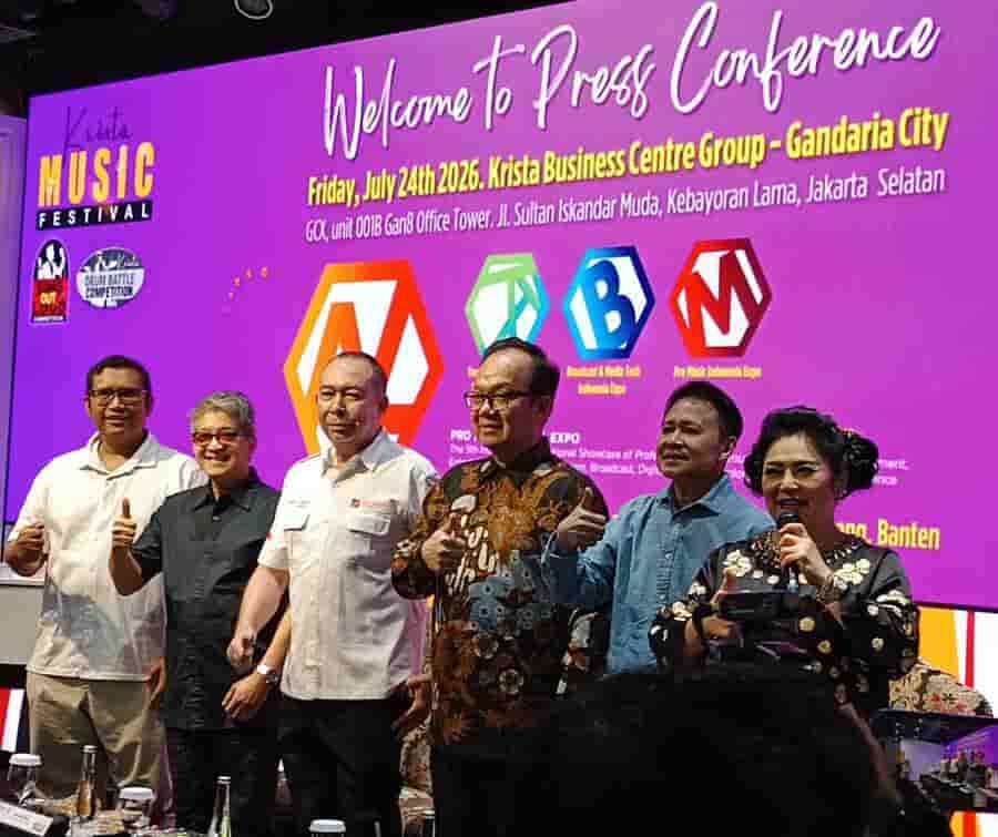 Konferensi Pers Krista Exhibitions Group untuk PRO AVL Indonesia 2026