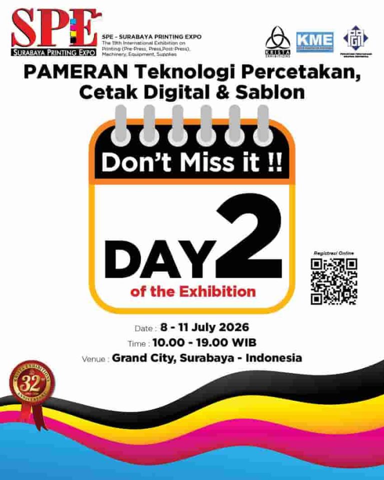 Hari ke-2 Surabaya Printing Expo 2026!