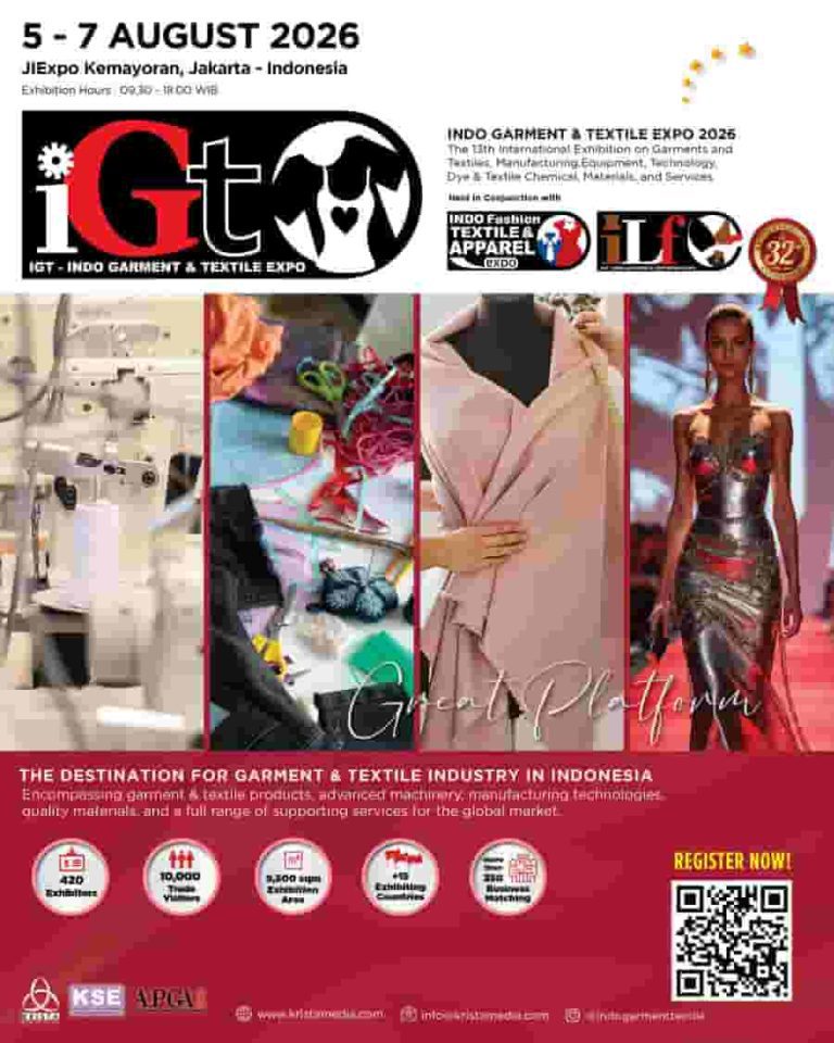 Temukan Tren & Inovasi Industri Garmen & Tekstil Terbaru di Indo Garment & Textile Expo 2026!