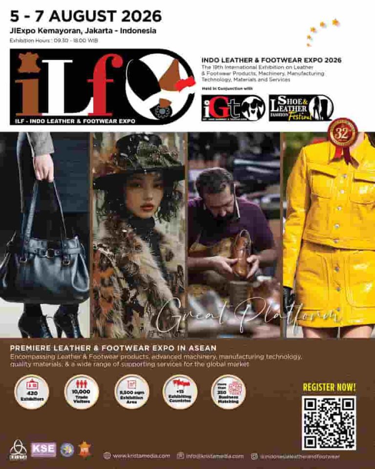 Temukan Tren & Inovasi Industri Kulit & Alas Kaki Terbaru di Indo Leather & Footwear Expo 2026!