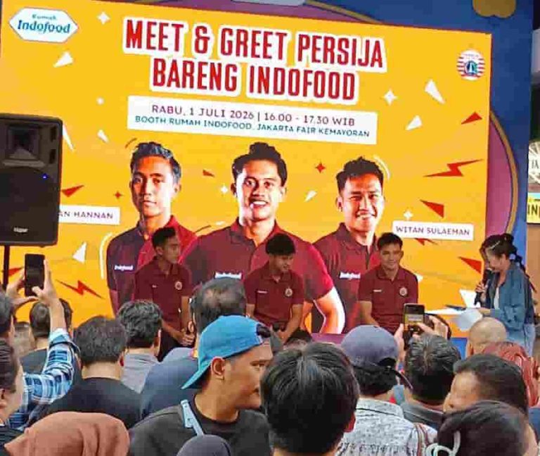 Ada Keseruan di Jakarta Fair! Indofood & Persija Berbagi Semangat Melalui Meet & Greet