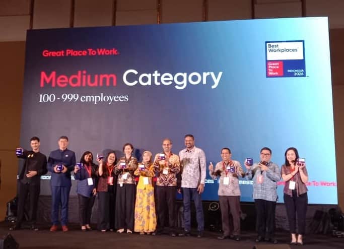25 Perusahaan Raih Predikat Best Workplaces™ in Indonesia 2026, berdasarkan Penilaian dari 74 ribu Lebih Karyawan