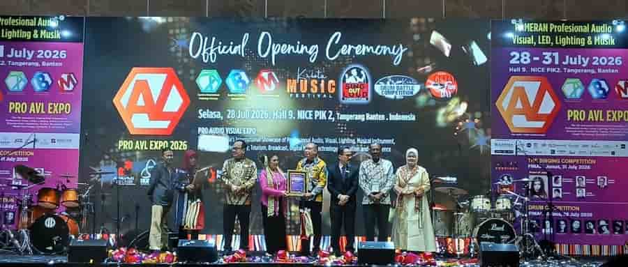 Krista Exhibitions Group Resmi Membuka Pameran Internasional PRO AVL Indonesia 2026