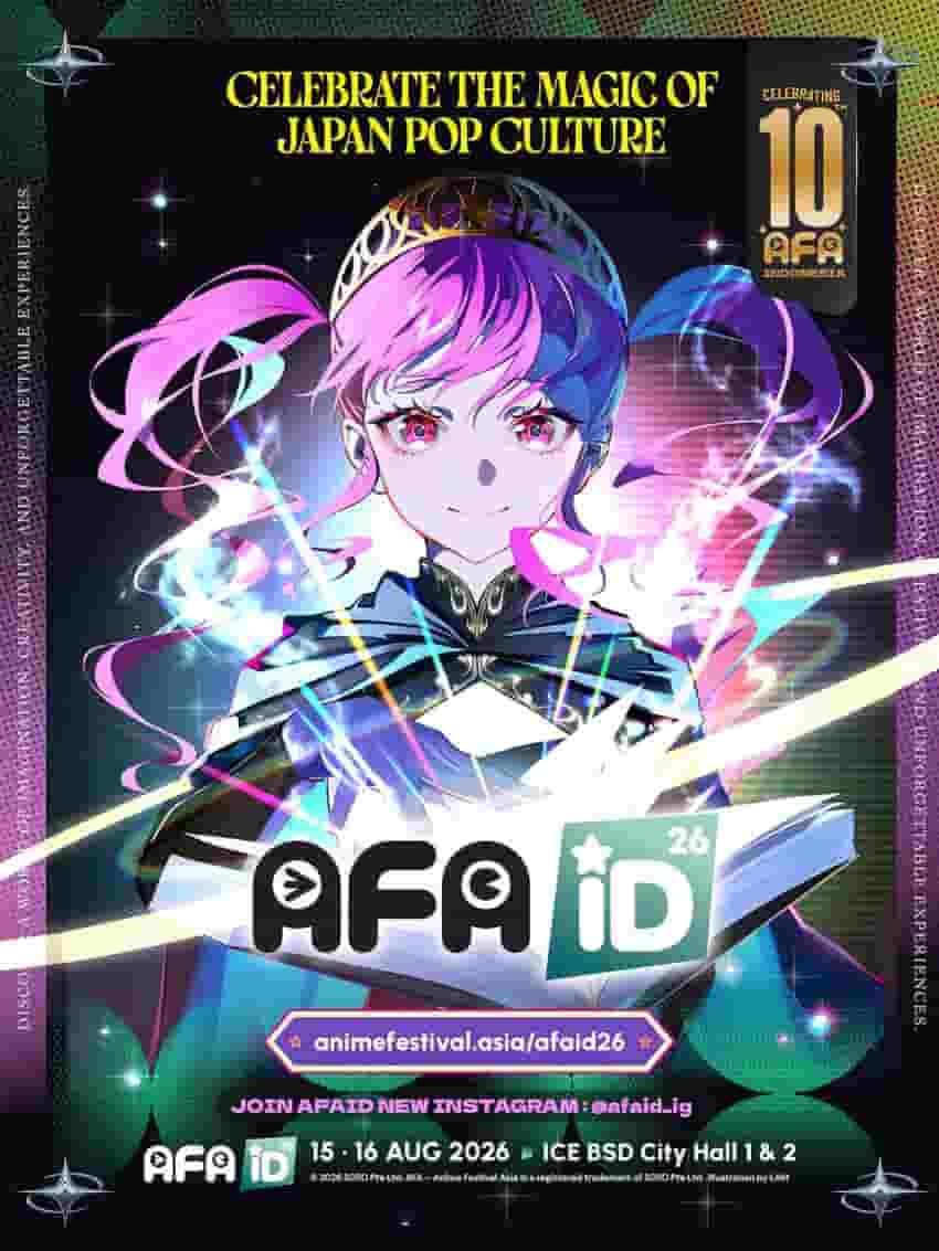 Keajaiban Dimulai! Anime Festival Asia Rayakan Edisi ke-10 di Indonesia!