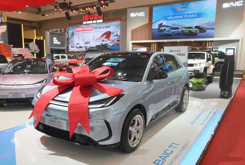 BAIC Indonesia Raih SPK 407 Unit selama GIIAS 2026!